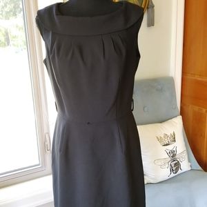 Black Audrey Hepburn style dress